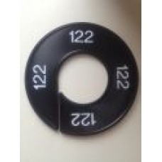 Maatring 9cm zw/wit 122 Td05602122